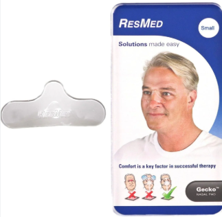 ResMed Gecko Nasal Pad Skin Mask Face Gel Soft Cushion Nose Therapy Comfort